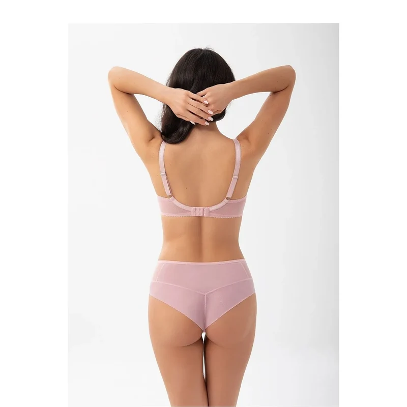 Culottes brésiliennes Gorsenia lingerie mode 216143 tissu doux double tulle broderie résille silhouette subtile confort toutjour