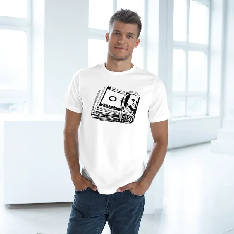 Show Me The Money Cash Dollar Bill Mobster T-shirt