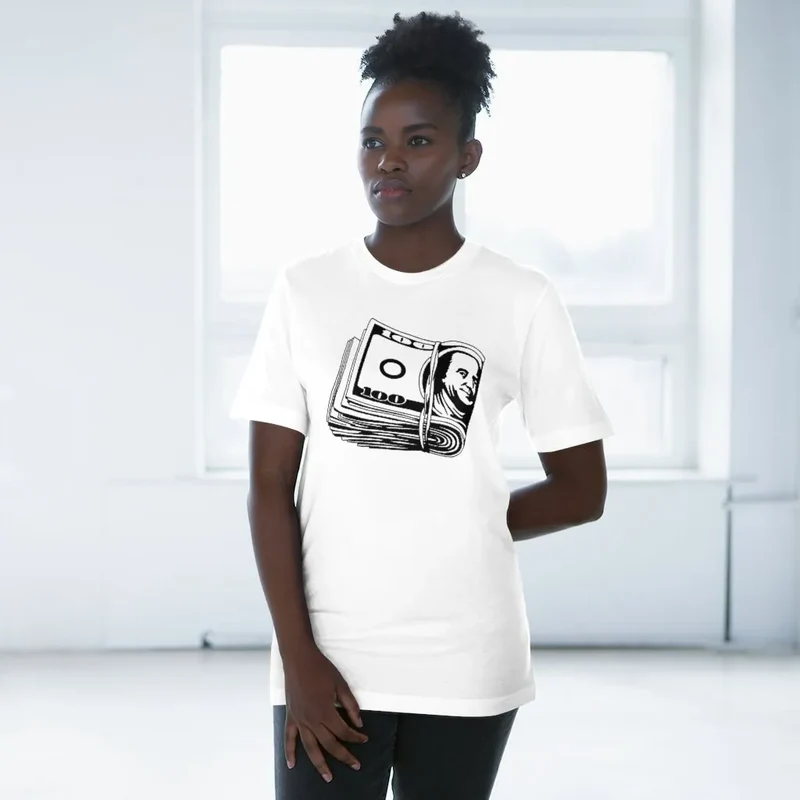 Show Me The Money Cash Dollar Bill Mobster T-shirt