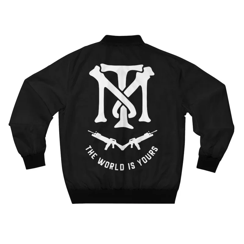 Miami 305 Gangster Wise Words is yours Bomber Jacket
