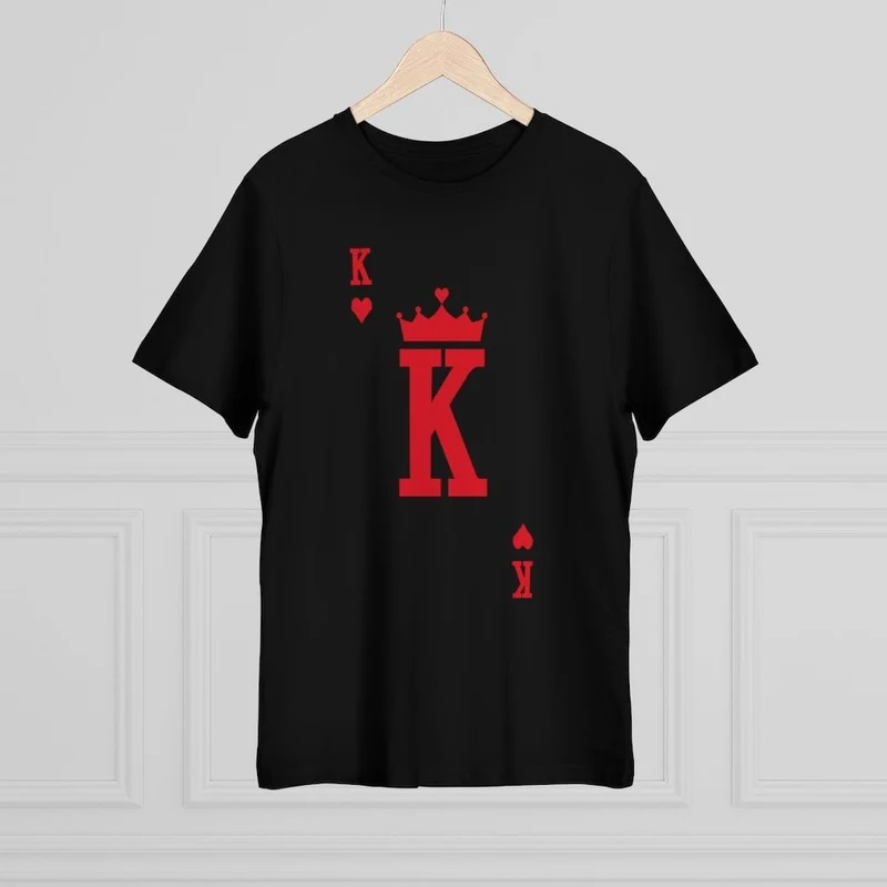 Card King's hearts for Real Boss of all Bosses T-shirt