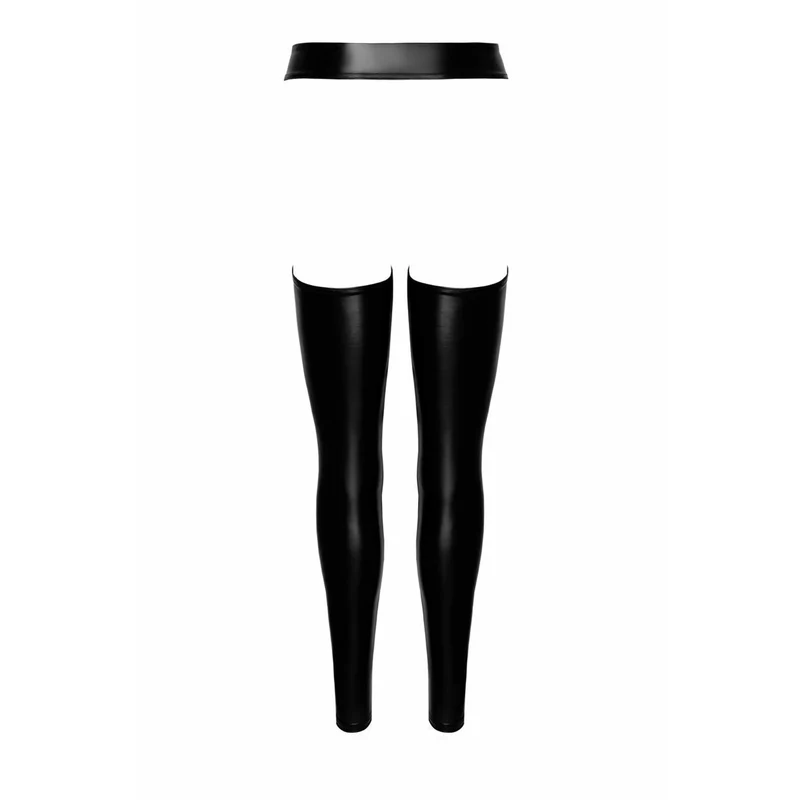 jambières taille haute brillante provocante soirée sculptantes couture noire extensible glamour sexy audacieuses silhouette élancée confort qualité