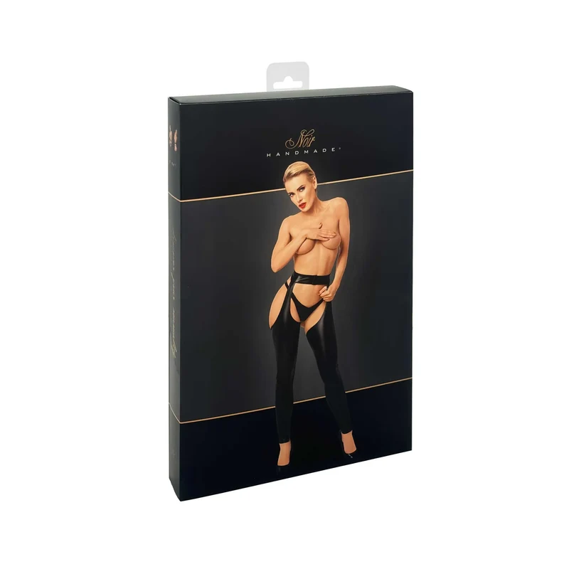 jambières taille haute brillante provocante soirée sculptantes couture noire extensible glamour sexy audacieuses silhouette élancée confort qualité