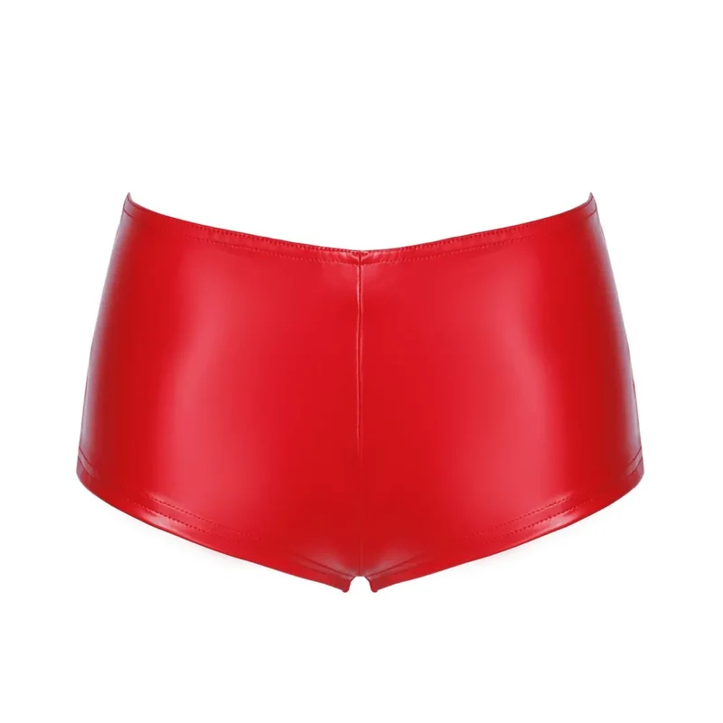 culotte taille haute sculptante gainante extensible élasthanne finition mate brillance subtile sans couture rétro moderne séduction femme rouge noir confortable