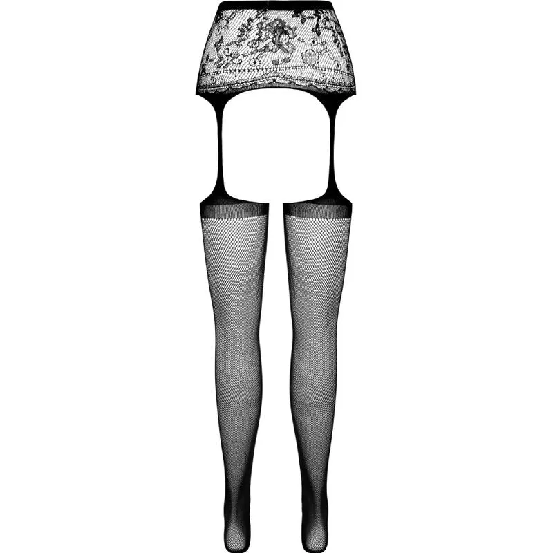 PASSION bas ouverture élégants taille unique haute qualité polyamide élasthanne confort durable silhouette sophistiquée féminine soirée romantique