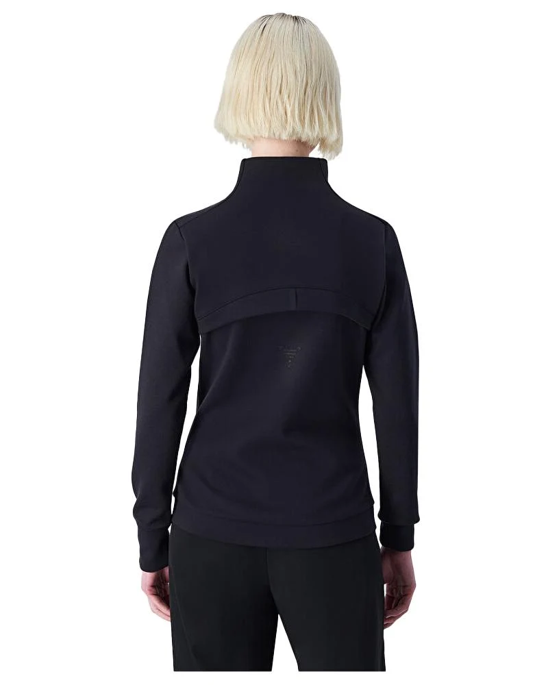 Felpa Donna Con Zip Intera C-Tech