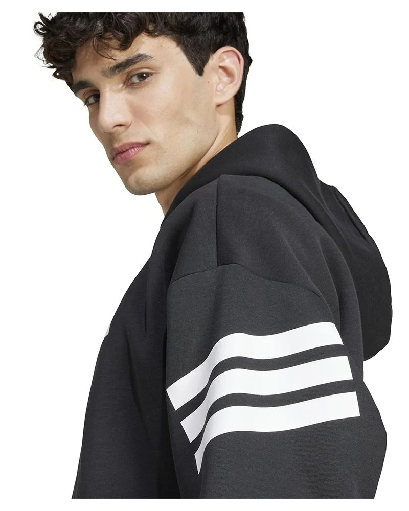 Felpa Uomo Con Cappuccio Future Icons 3-Stripes Full-Zip