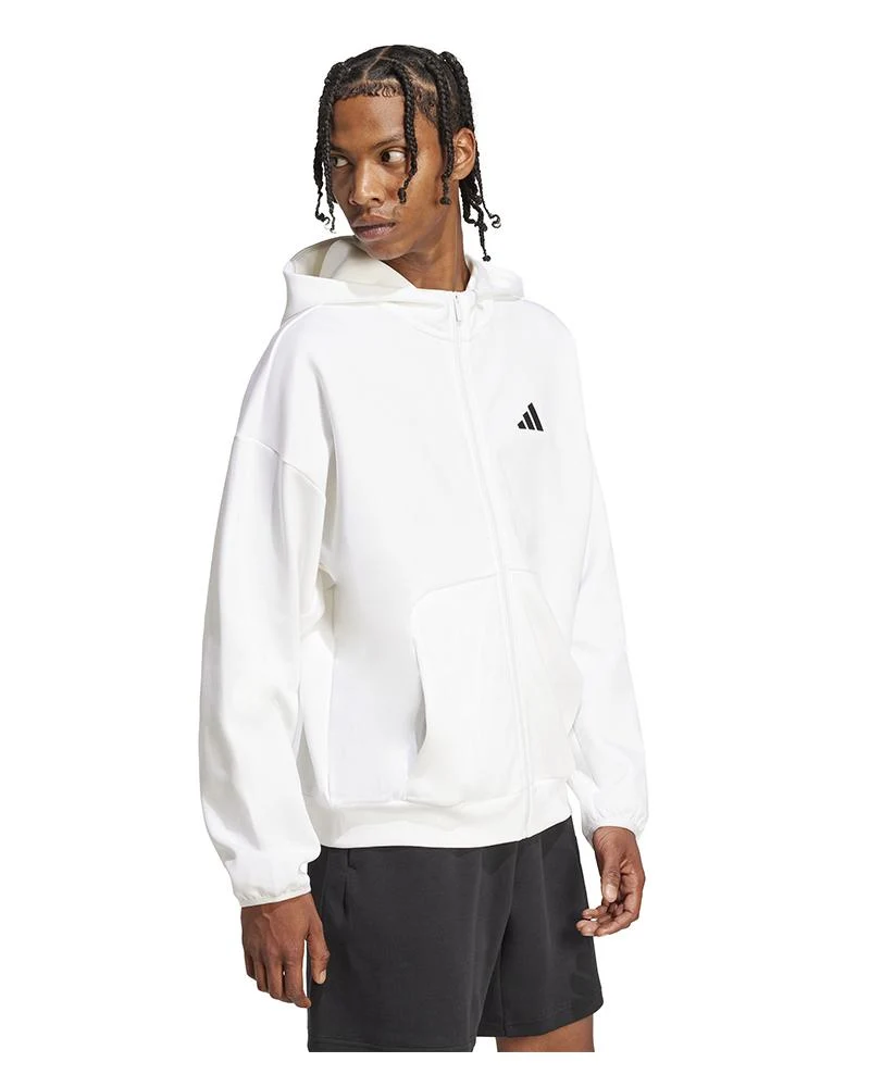 Felpa Uomo Con Cappuccio Future Icons Small Logo Full-Zip