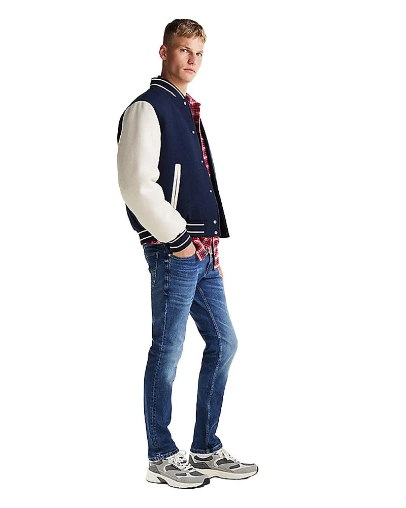 Jeans Uomo Scanton Slim Fit Sbiaditi