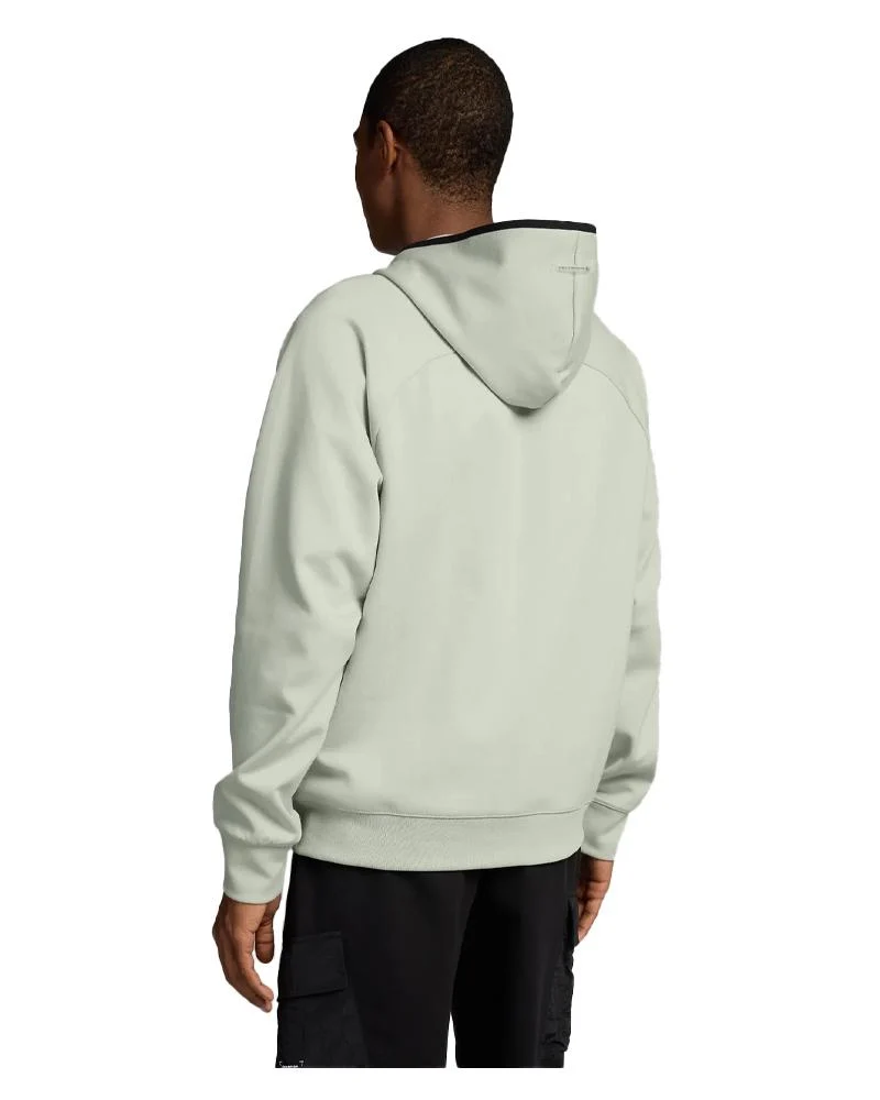 Felpa Interlock Uomo Con Cappuccio E Cerniera C-Tech
