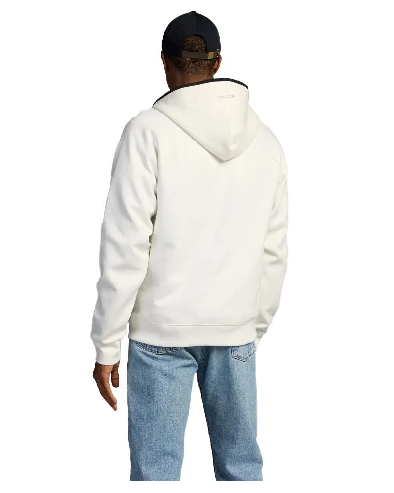 Felpa Interlock Uomo Con Cappuccio E Cerniera C-Tech