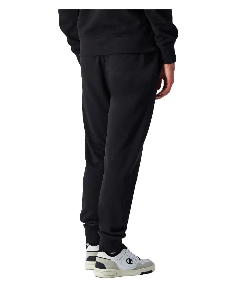 Pantaloni Joggers Slim Fit Uomo Con Bordo A Coste Alla Caviglia