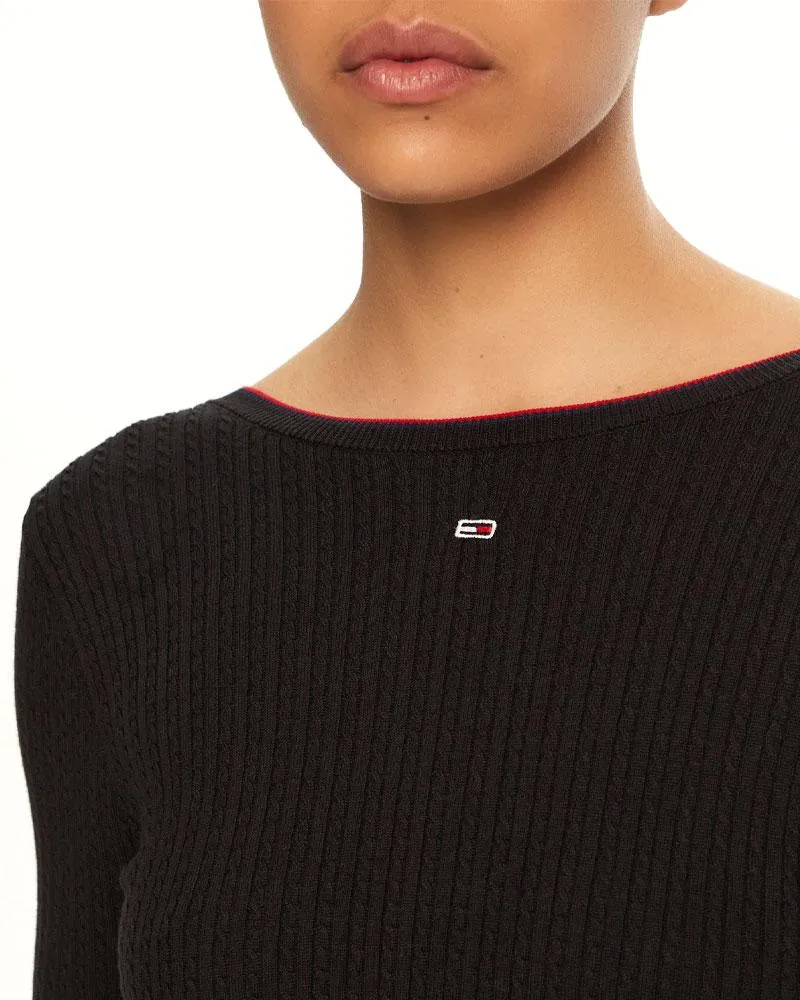 Vestito Completo Cable Sweater
