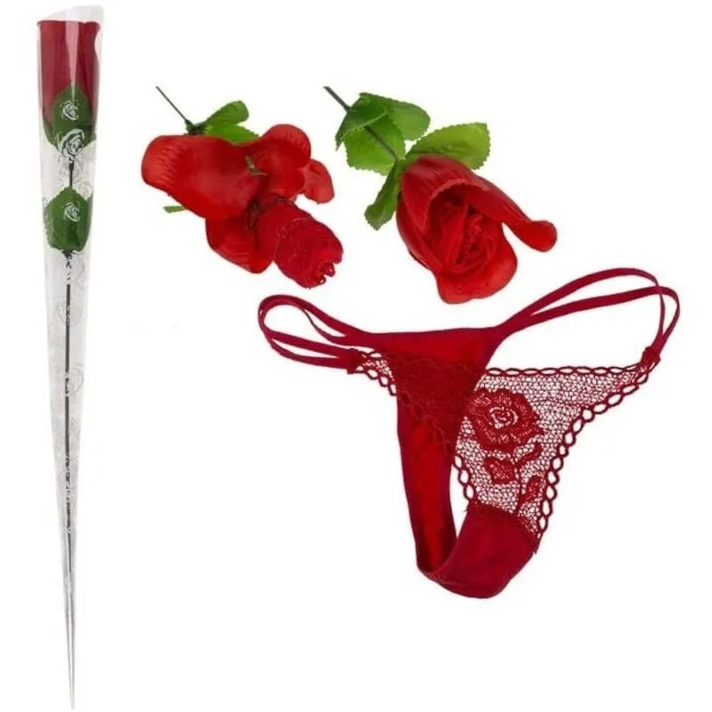 rose transformable string cadeau romantique originale surprenante espiègle ludique coquine élégante séduisante douce confortable innovante ingénieuse secrète