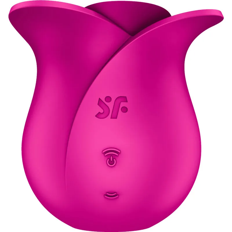 Vibromasseur Satisfyer Air Pulse Modern Blossom stimulation clitoridienne silicone médical design rose rechargeable waterproof