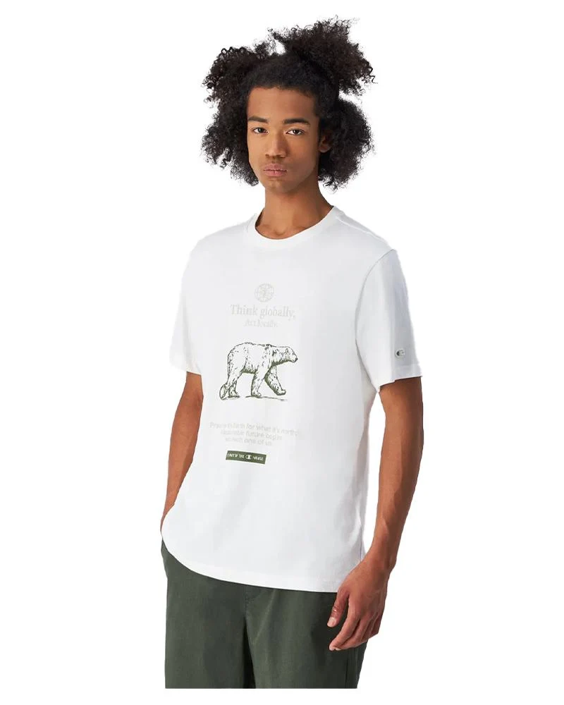 T-shirt Uomo Eco Future A Maniche Corte