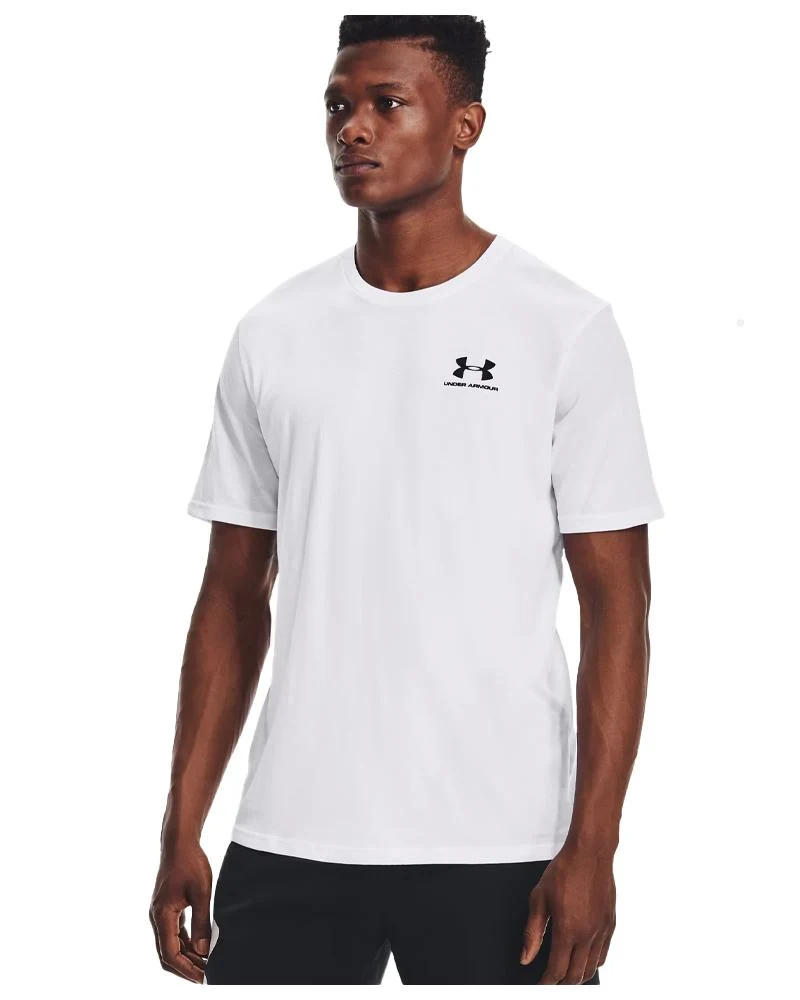 Maglia Uomo A Manica Corta UA Left Chest Logo