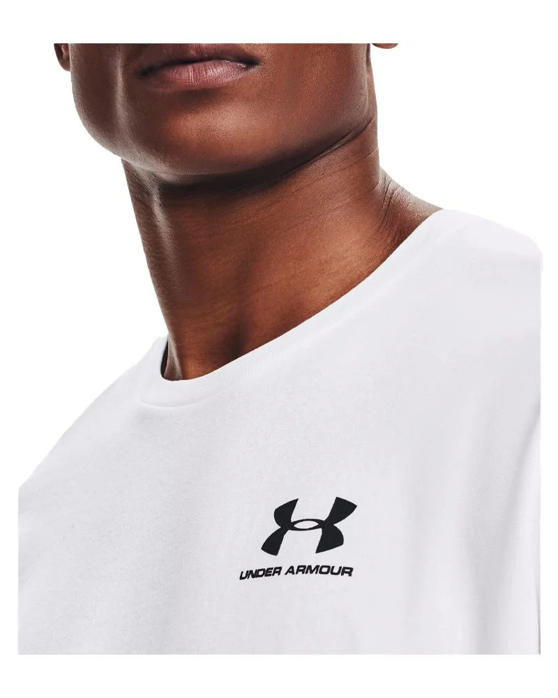Maglia Uomo A Manica Corta UA Left Chest Logo