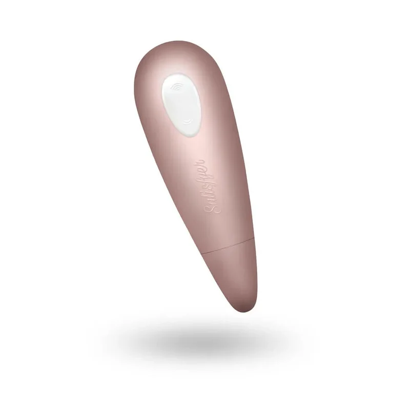 vibromasseur nouvelle génération compact portable voyage silicone respectueux corps étanche silencieux discret ondes pression stimulation clitoridienne sans contact onze niveaux