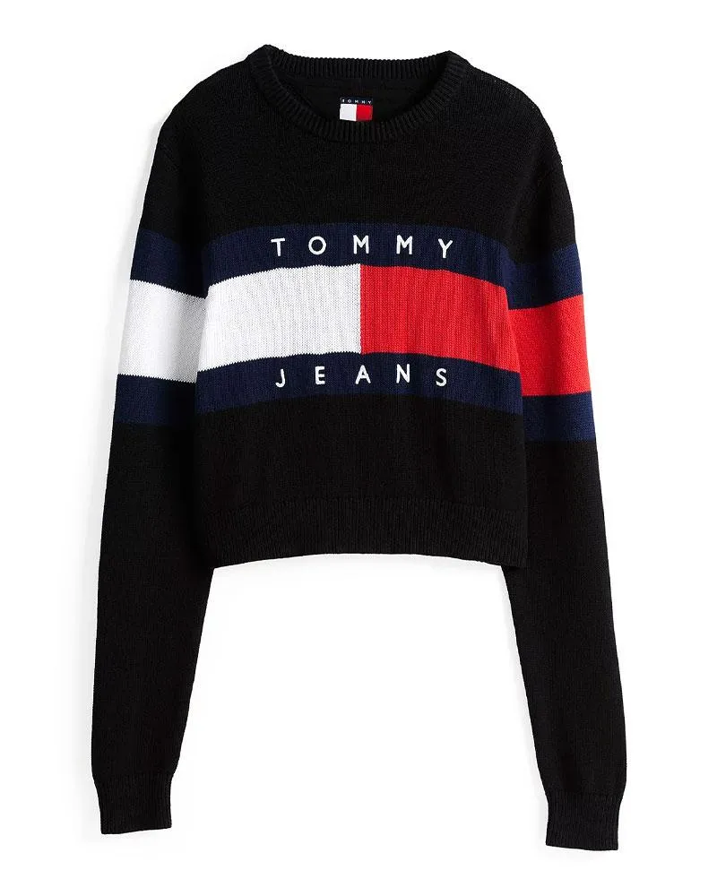 Maglione Pullover Center Flag Donna
