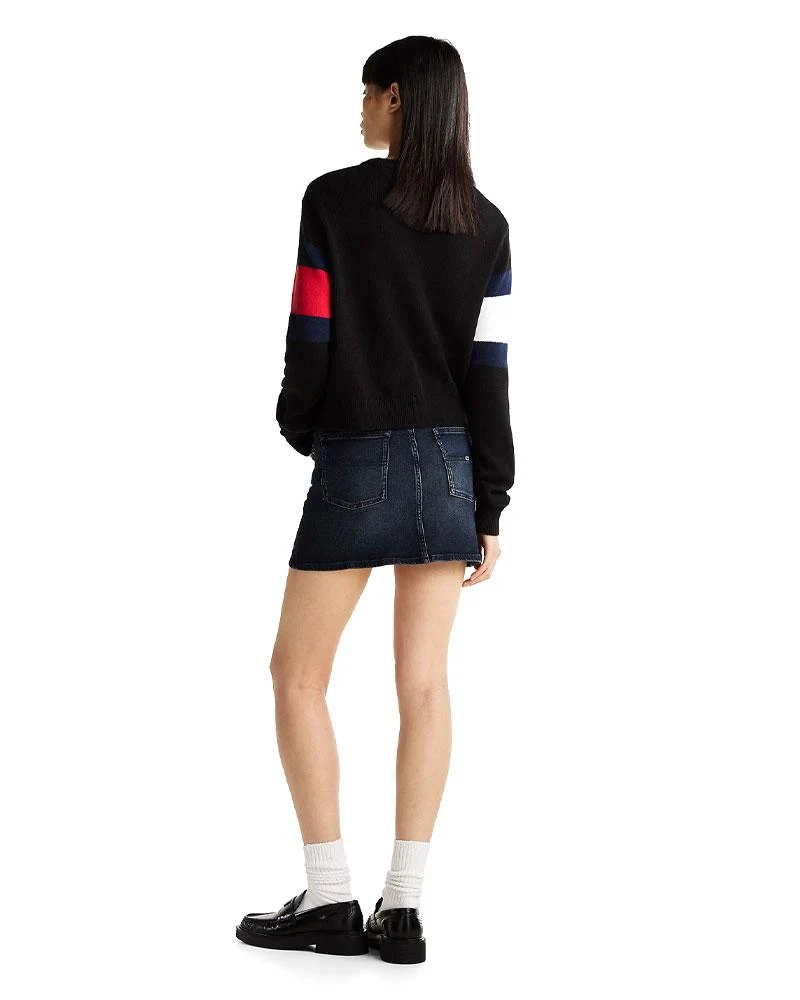 Maglione Pullover Center Flag Donna