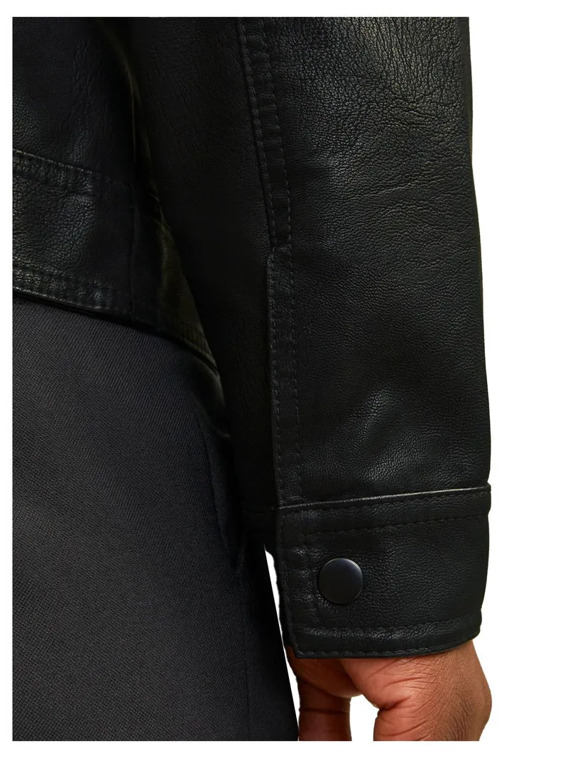 Giacca In Finta Pelle Uomo Jack&Jones
