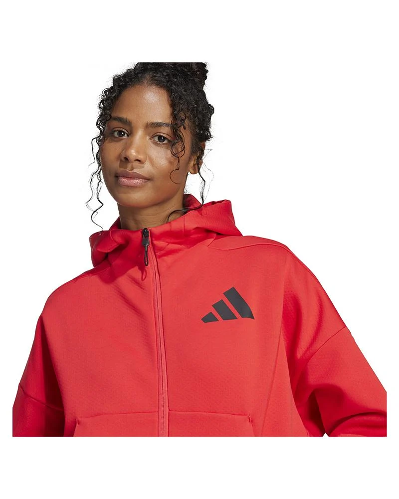 Hoodie Adidas Donna Z.N.E. Full-Zip
