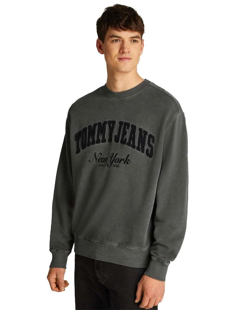 Felpa Girocollo Vintage Varsity