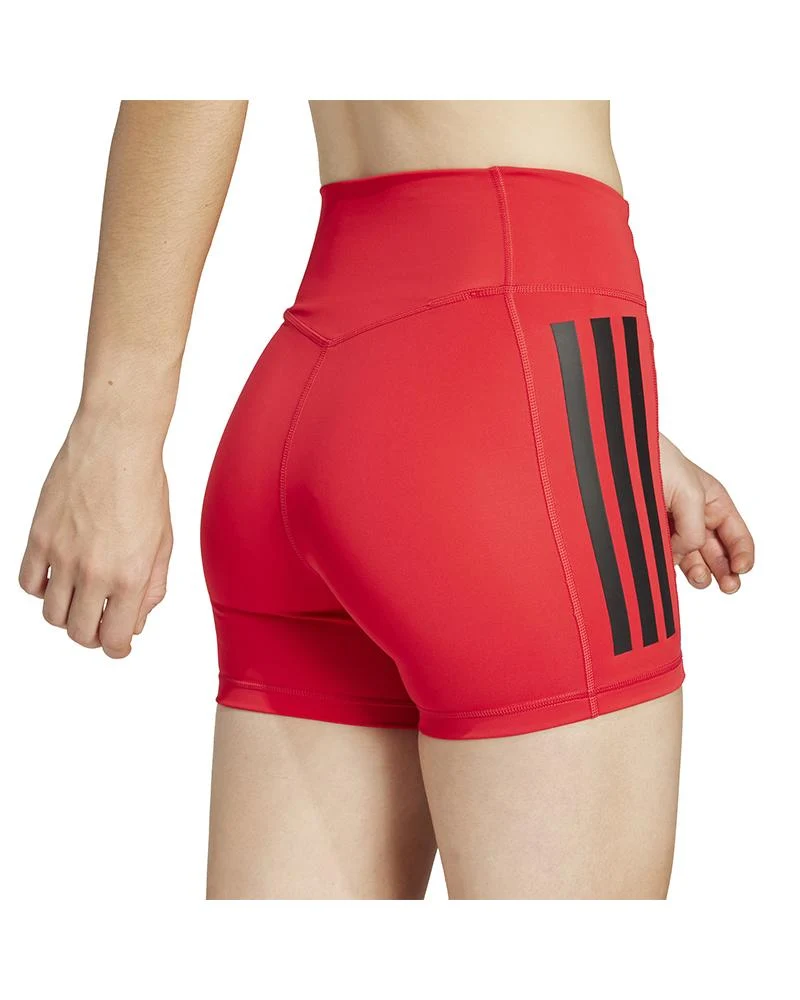 Short Donna Optime 3-Stripes 1/4