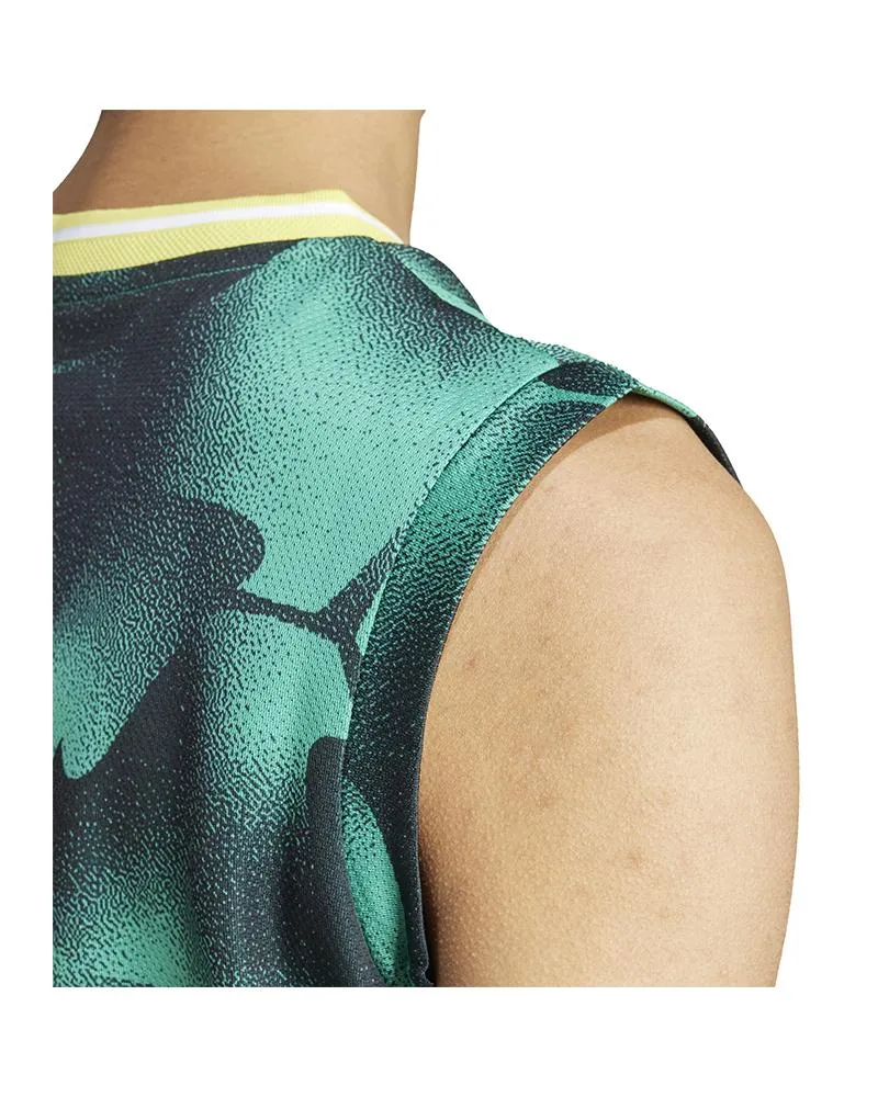Top Donna Tiro Cut 3 Stripes Mesh