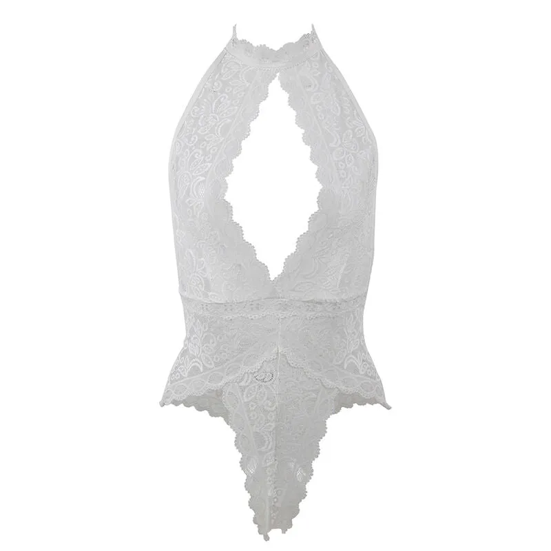 lingerie sexy dentelle blanche grande taille confort maximal body Subblime maintien doux extensible coupe flatteuse romantique quotidien élégant