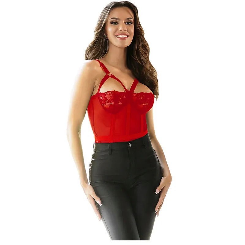 teddy justaucorps lingerie dentelle rouge amincissant séduisant portejarretelles anneaux jambe sculptant ajustable extensible confortable sensuel élégant raffiné sublime