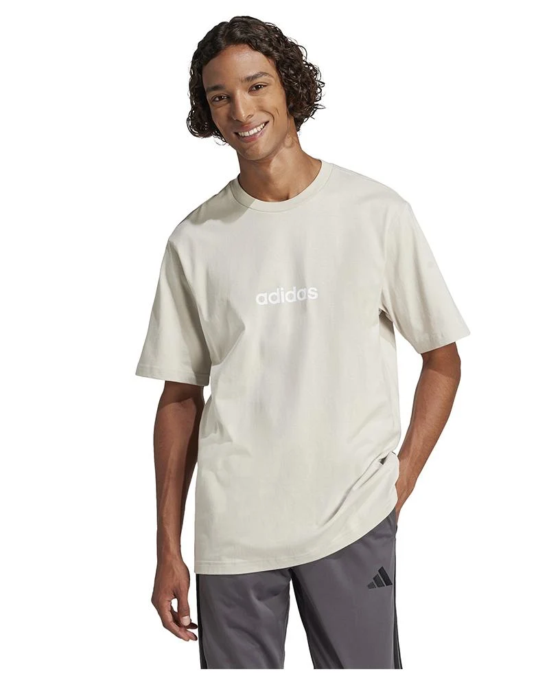 T-shirt Adidas Uomo Essentials Linear Single Jersey