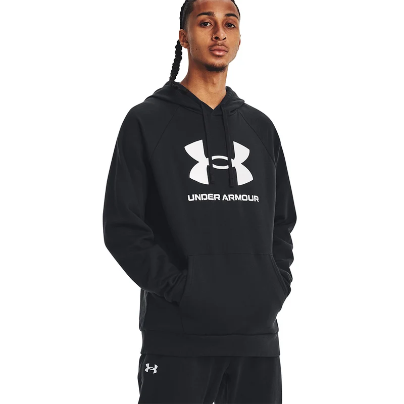 Felpa Uomo Rival Fleece Hoodie Logo