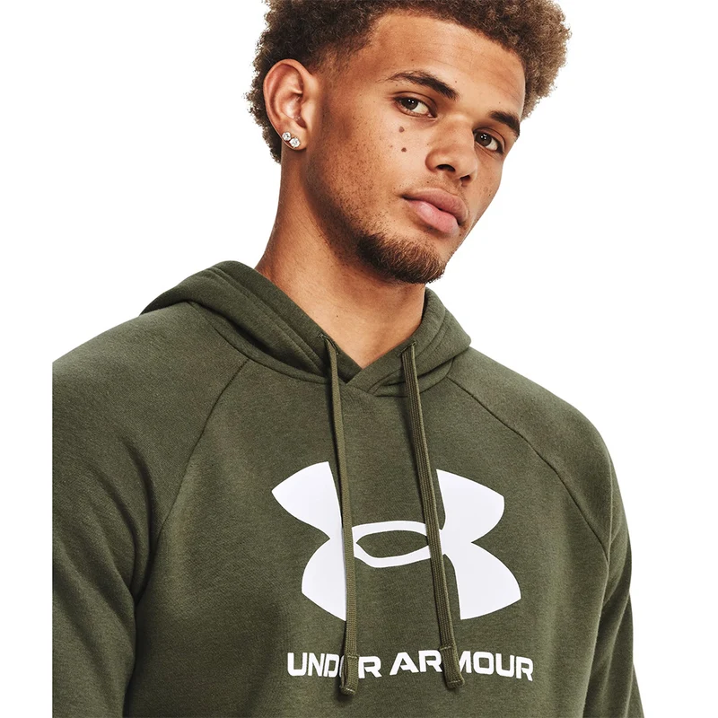 Felpa Uomo Rival Fleece Hoodie Logo