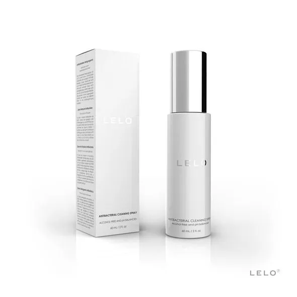 Lelo Personal Toy Spray Nettoyant Antibactérien 60 Ml Design Minimaliste Élégant Hygiène Intime Discrète