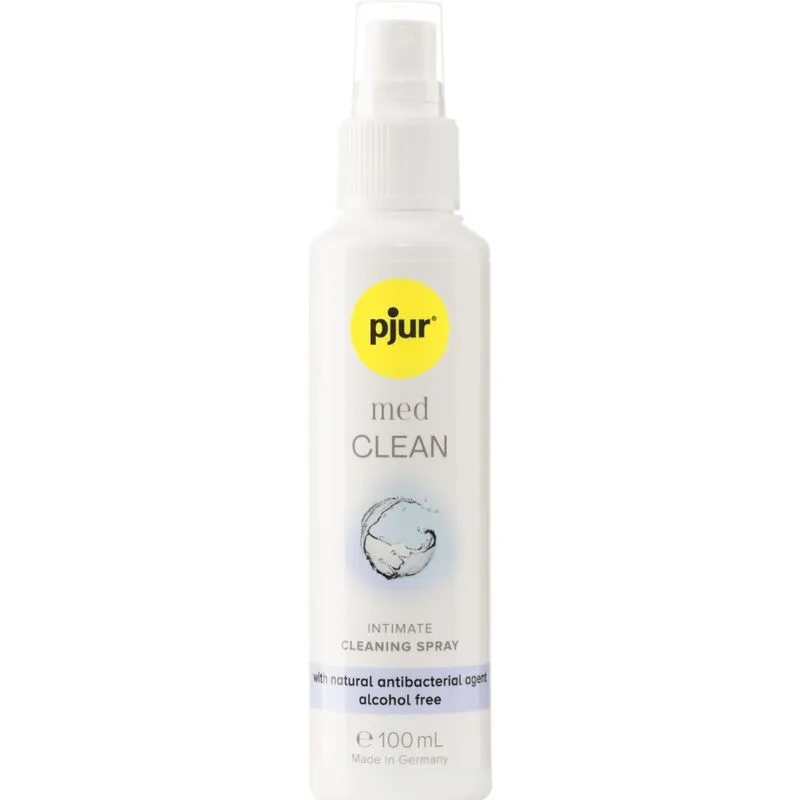 Spray nettoyant intime Pjur Med Clean sans alcool 100ml hygiène douce zone intime antibactérien sans odeur
