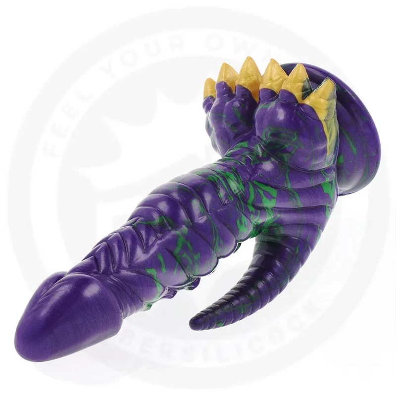 Godemichet érotique Epic Crocotta Mystic Aurora design élégant pour plaisir intense intimité discrète silicone médical Erotik sextoy