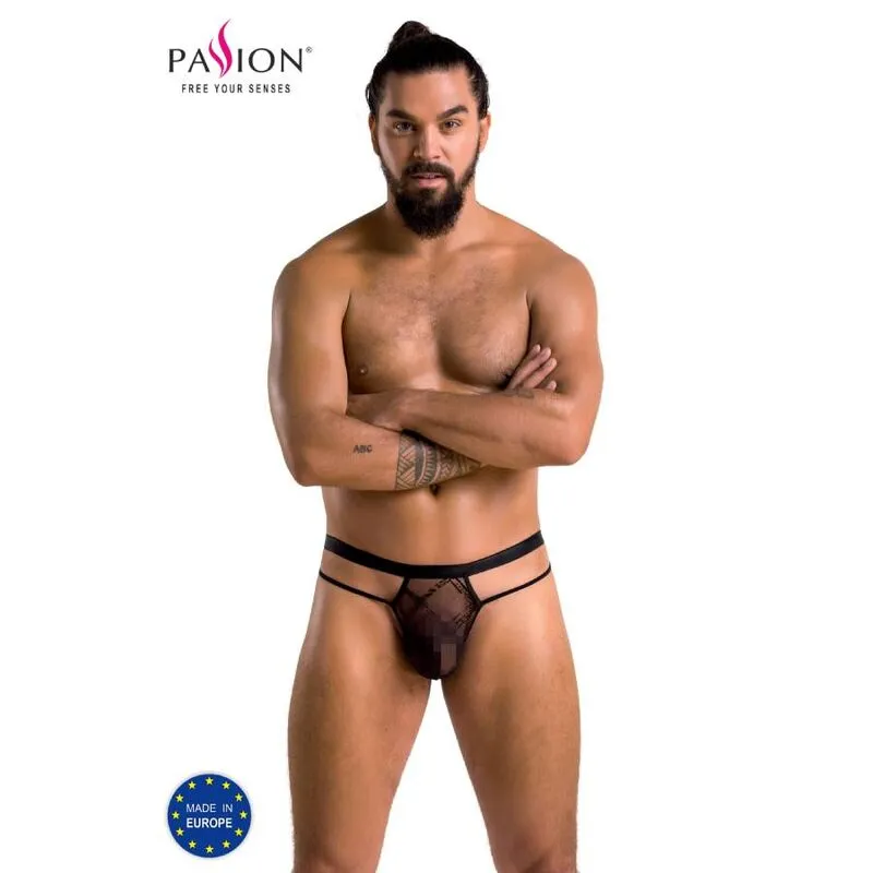 PASSION lingerie string Collin noir élégant moderne innovant confortable élastique élasthanne polyester polyamide oekotex certifié