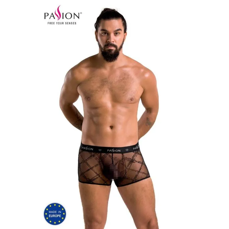 Passion shorty lingerie noir polyester résistant élastique doux confortable certifié écologique antiallergique respectueux peau fabriqué Pologne européenne sophistiqué