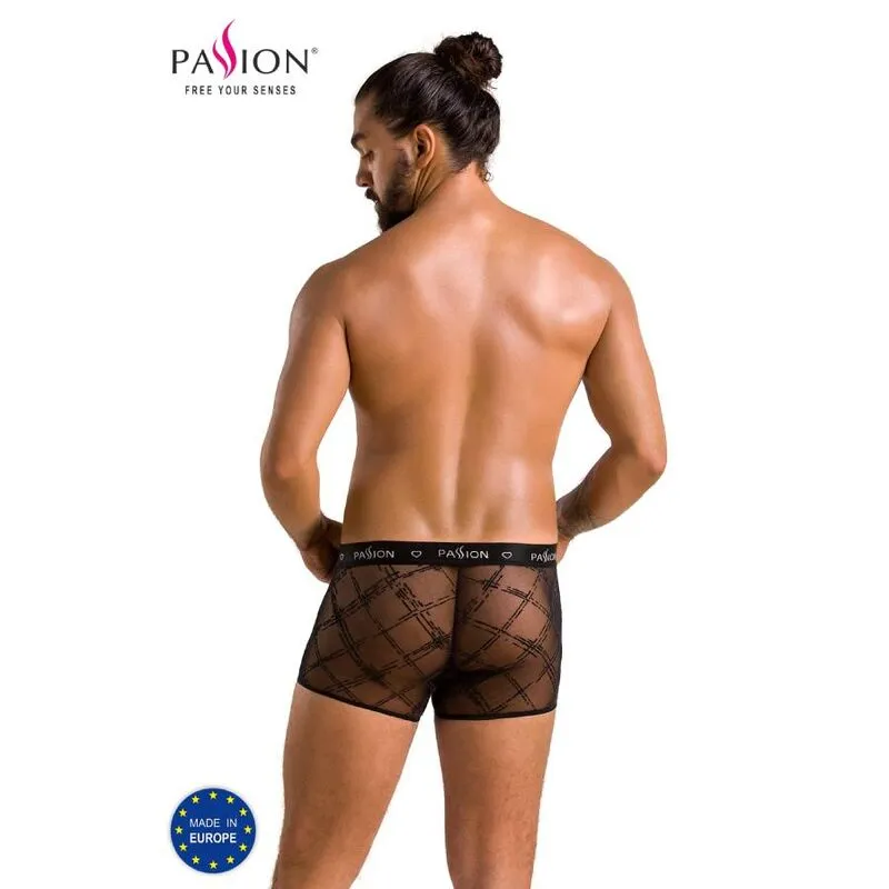 Passion shorty lingerie noir polyester résistant élastique doux confortable certifié écologique antiallergique respectueux peau fabriqué Pologne européenne sophistiqué