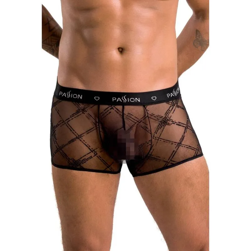 Passion shorty lingerie noir polyester résistant élastique doux confortable certifié écologique antiallergique respectueux peau fabriqué Pologne européenne sophistiqué