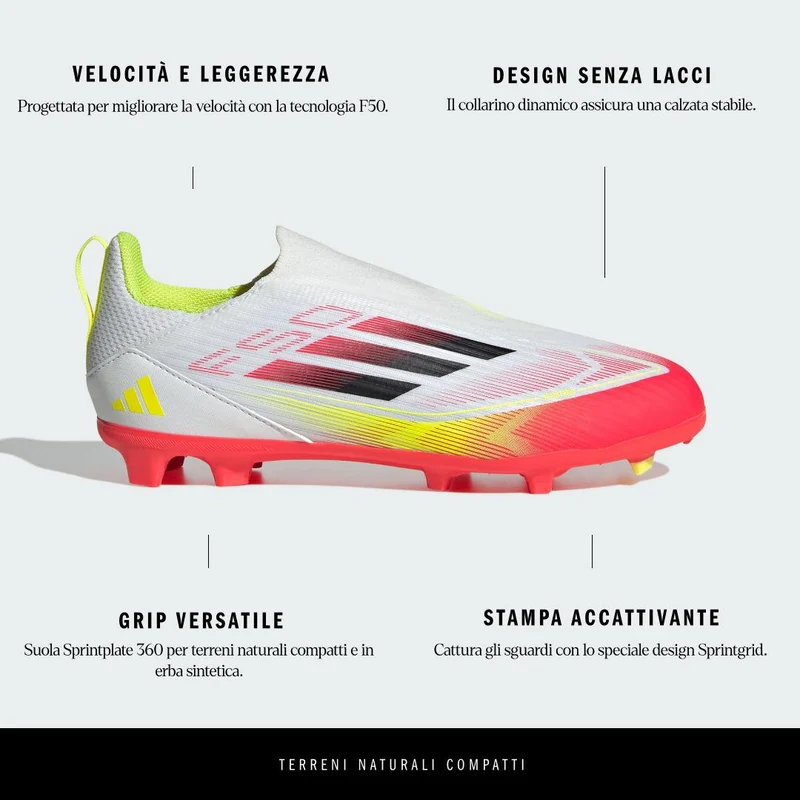 Scarpe Calcio F50 LL FG MG Pure Victory Pack Bambino