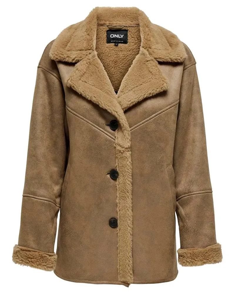 Cappotto Onllylva Bonded Collar Donna