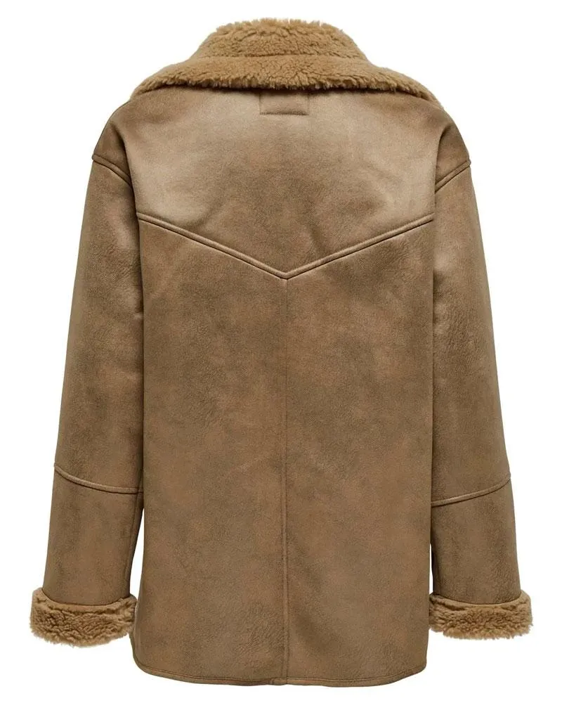 Cappotto Onllylva Bonded Collar Donna