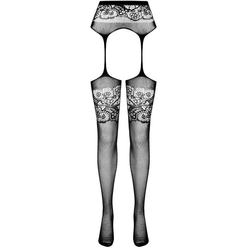 bas jarretière élégants résistants taille unique polyamide élasthanne confort ajustement parfait hypoallergénique sublimant sensualité noir rouge blanc