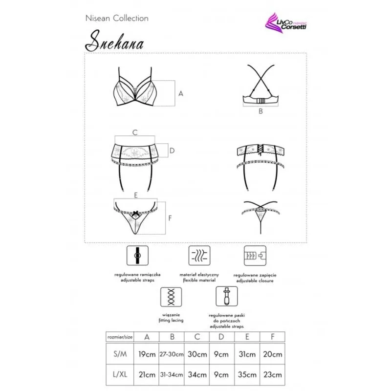ensemble lingerie luxe dentelle noire soutiengorge jarretière culotte satin bijoux argentés maintien optimal finitions délicates sensualité féminité romantique