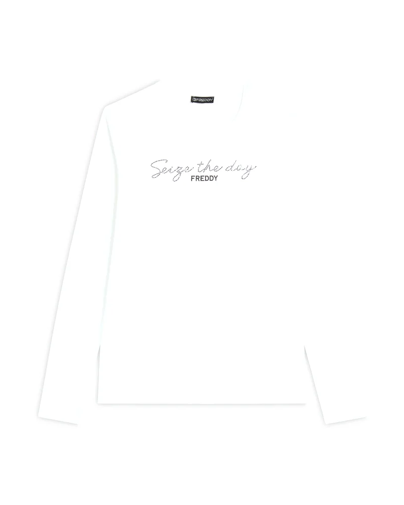 Maglia Donna College Strass