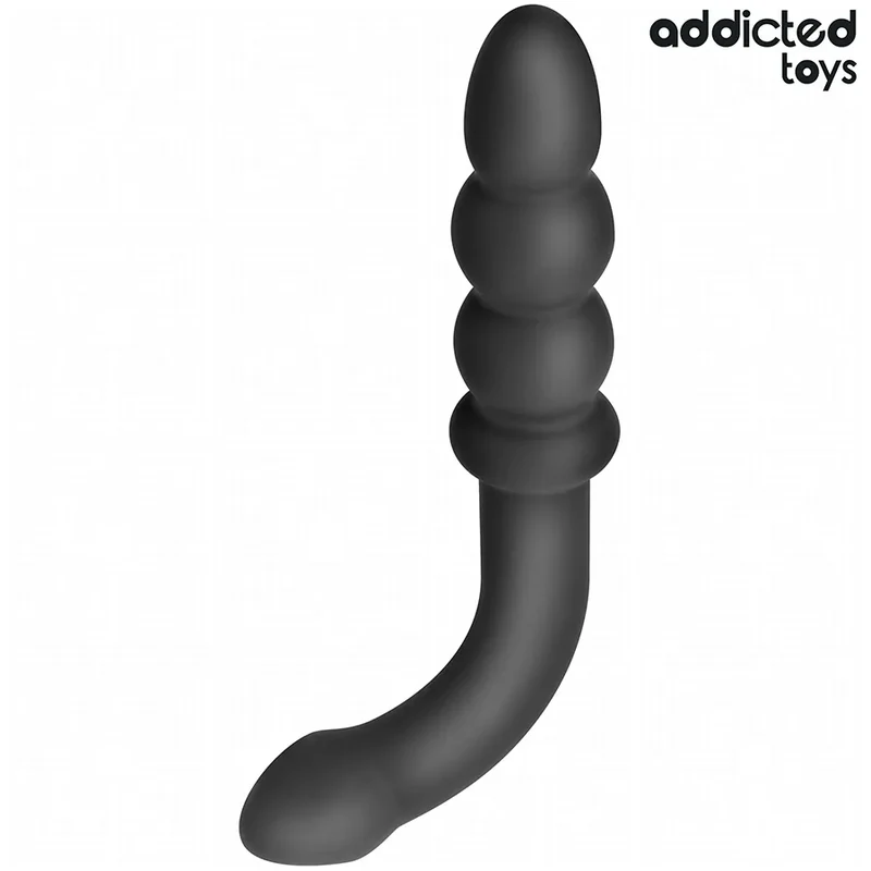 Addicted Toys Double Masseur 16.5 cm Silicone Stimulateur Anale Multi-Usage Intimité Érotique Sexe Couple Femmes Hommes