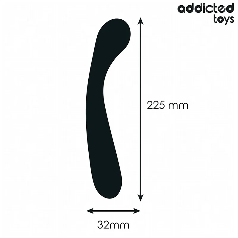 Masseur anal Addicted Toys 22,5 cm stimulation intense profonde progressive contrôle plaisir intimité couple sextoy